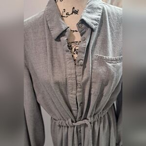 Button down shirt dress